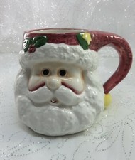Jolly Ceramic Santa Claus