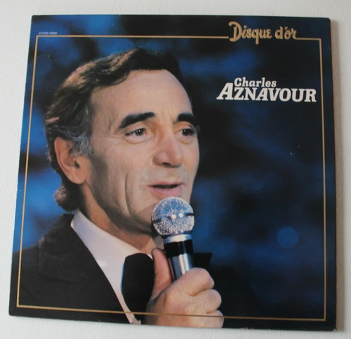 Charles aznavour disque or - charles,