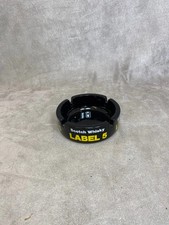 Cendrier Verre, Label 5 Scotch