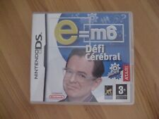 jeu nitendo ds    e=m6 defi cerebral