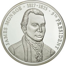 [#554662] United States of America, Médaille, Les Présidents des Etats-Unis, J. 