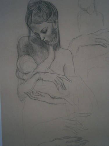 Reproduction dessin picasso - reproduction,