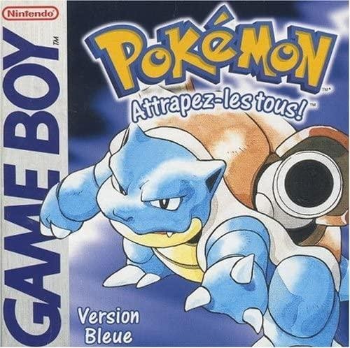 Jeu gbc pokémon - jeu, bleu