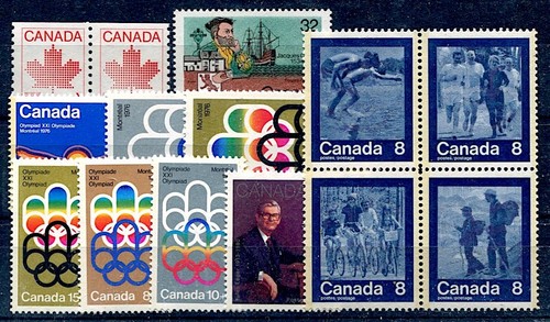 Canada lot 14 timbres - canada,