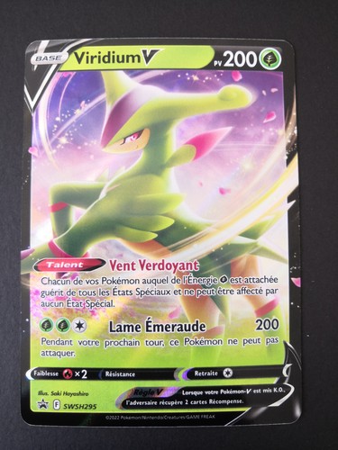 Carte pokémon viridium - v,
