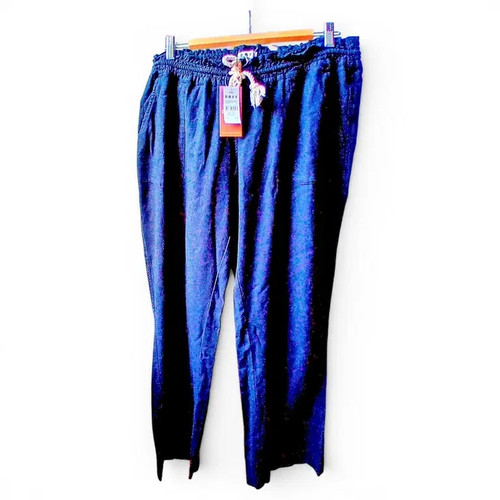 Pantalon lin noir roxy - lin,