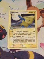 Elecsprint 8/100 Holo Ex Gardiens De Cristal Carte Pokémon