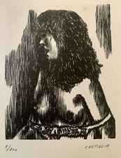 Ancien livre tirage de tete 1/100 Lithographies Gravures 1/100 signées Castiglia