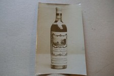photographie ancienne bouteille DOMAINE DE BROUSTARET  RIONS Grand Cru GRAVES