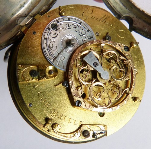 Montre gousset coq - de, à