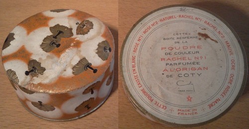 Ancienne boite poudre de - ancienne,