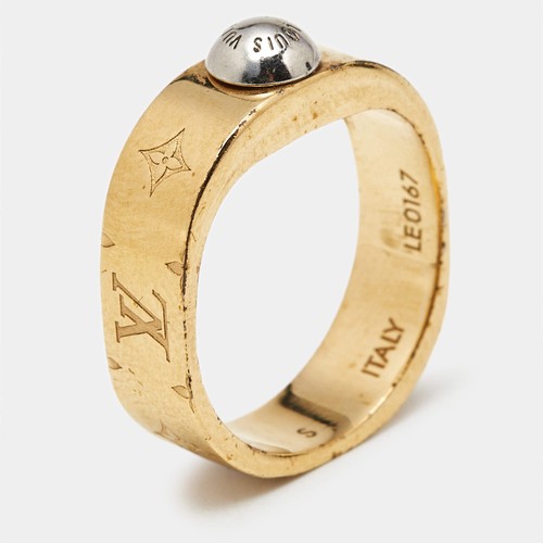 Bague bicolore louis vuitton - bague,