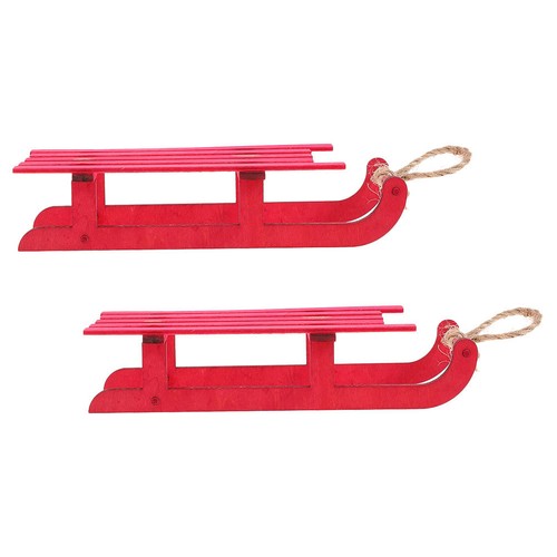 Pcs luge bois decoration - pcs,