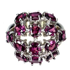 925 Bague en Argent Ovale