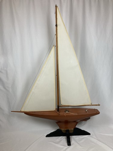 Pond yacht large vintage - yacht,