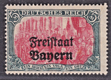 TIMBRE 1919 ALLEMAGNE BAVIERE