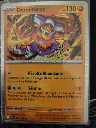 Pokémon jcc démétéros - pokémon,