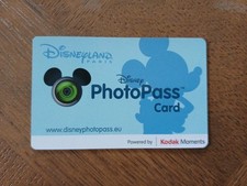 pass Euro Disney Disneyland Carte PhotoPass Card Kodak 2025 TTB