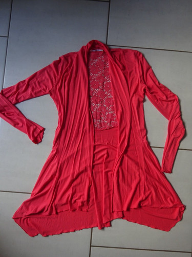 Veste gilet long léger - gilet,