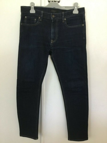Jeans bleu marine - uniqlo,