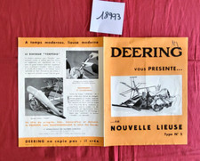 N° 18993 /   DEERING lieuse