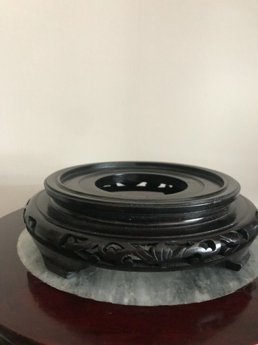 Socle support bois vase - socle,