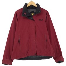 Jack Wolfskin Veste Femme Imperméable Texapore Randonnée Rouge Ax2 Taille L
