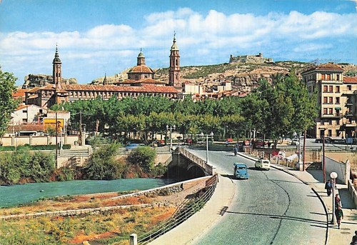 Espagne calatayud pont sur - sur, le
