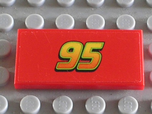 Lego cars red tile - lego,
