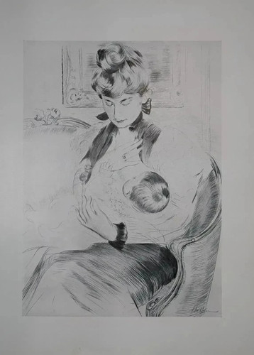 Paul césar helleu - césar, gravure