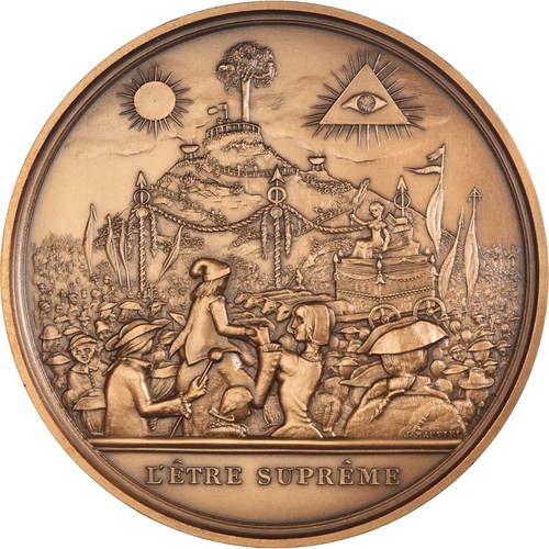 France médaille révolution - france,, médaille,