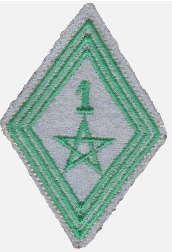 Losange mle 1945 - , 1er