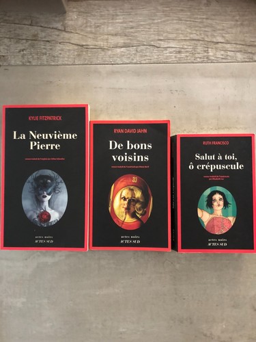 Livres actes noirs - livres,