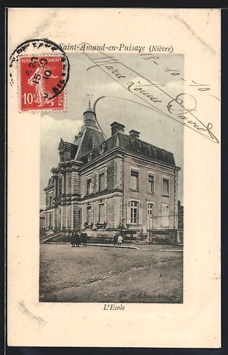 Cpa saint amand puisaye - cpa, saint-amand-en-puisaye