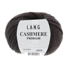 Lang Yarns Cachemire Premium Brun Foncé 67