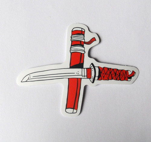 Sticker japon sabre katana - sabre,