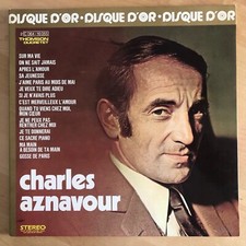 Disque 33T C. AZNAVOUR Disque