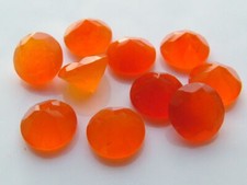 Naturel cornaline facettes - à,