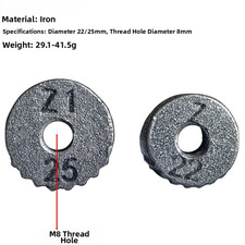 Lot de 5 écrous de tige de