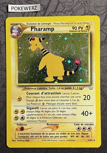 Carte pokemon pharamp holo - carte,