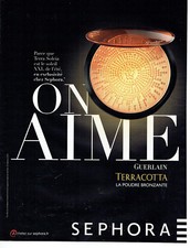 Publicité Advertising 088 2012   maquillage Terracotta par Guerlain Sephora