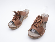 Manitu Sandale Femme Pantolette Halbschuh Taille 42 EU Art. 8964-50