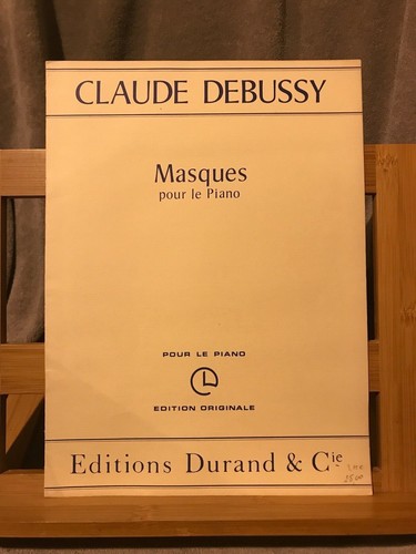 Debussy masques partition - debussy,