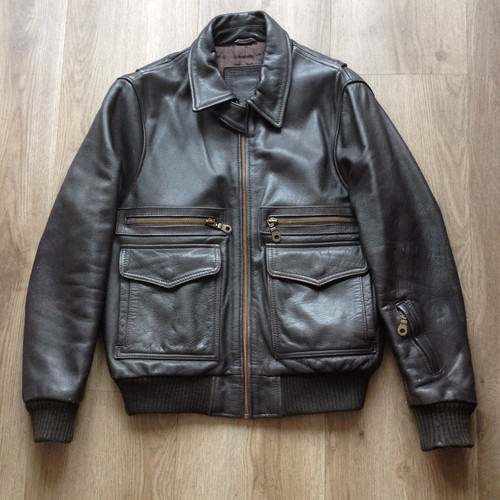Blouson cuir vintage - blouson,