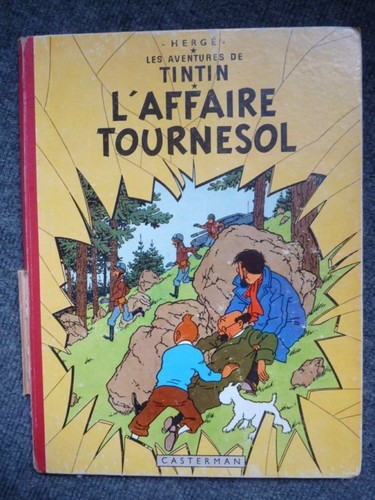 Tintin hergé affaire - bd,