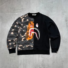 Bape sweats sweater y2k big logo vintage Japan archive