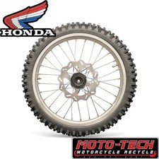 2004 HONDA CR85RB EXPERT 19" Roue Avant Grande  Moyeu Jante Pneu CR85R 283