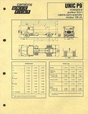 CAMIONS UNIC FIAT / UNIC