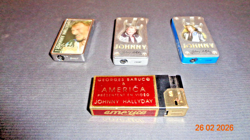 Johnny hallyday briquets - hallyday,