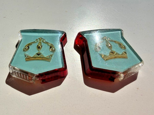 Paire cabochon aile gauche - paire,
